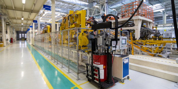 Células Robotizadas Freginals · Célula Robotizada para Industria del Automóvil / Aeronáutica